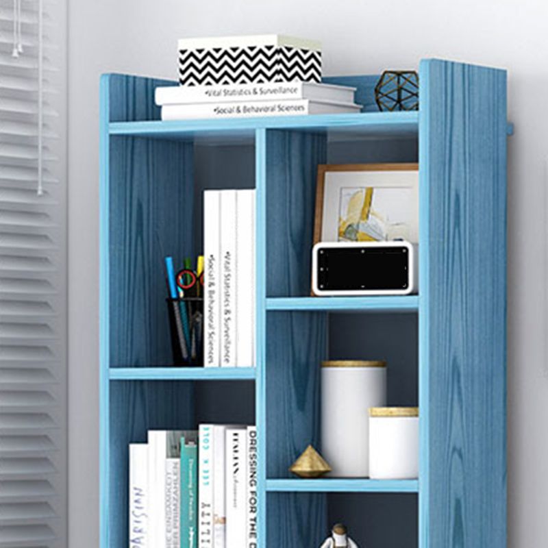 Engineered Wood Standard Bookcase Contemporary Open Back Bookcase Clearhalo 'Bookcases' 'furn' 'furn_bookcases' 'Furniture' 'furniture_bookcases' 'Office Furniture' 1200x1200_97bf254f-b7b7-406c-8aae-d00a2a38f7bc