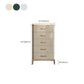 Cómoda cómoda de almacenamiento de estilo moderno, cómoda de almacenamiento de madera maciza para dormitorio