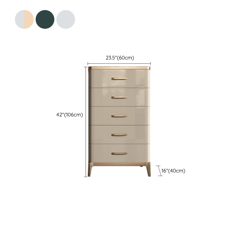 Cómoda cómoda de almacenamiento de estilo moderno, cómoda de almacenamiento de madera maciza para dormitorio