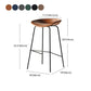 Modern Style Iron Bar Chair with Footrest Low Back Simple Bar Stool Clearhalo 'Bar Furniture' 'Bar Stools' 'bar_stools' 'furn' 'furn_bar_stools' 'furniture_bar_stools' 'Kitchen & Dining Furniture' 'kitchen&dining_furn' 'kitchen' 'kitchen_furn' Furniture' 1200x1200_97c01a8e-0a3e-450c-a6d6-30c521d406d0
