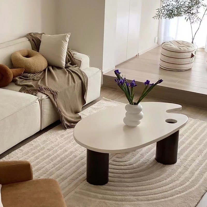 Modern irregolare 1 tavolino singolo 15. in alto tavolo da cocktail a 3 gambe alte