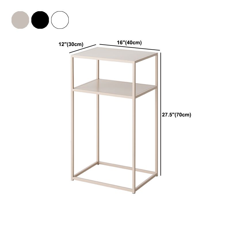 Tableau latérale supérieure du rectangle du milieu du siècle de 27,5 pouces