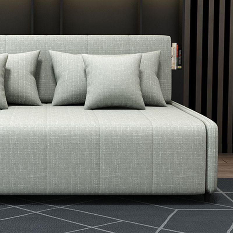 Pillow Included Convertible Sofa Armless Foldable Futon Sofa Bed Clearhalo 'furn' 'furn_futons' 'Furniture' 'Futons & Daybeds' 'Futons' 'Living Room Furniture' 1200x1200_97c2bce1-f022-4be6-b4df-e70eba325fb1