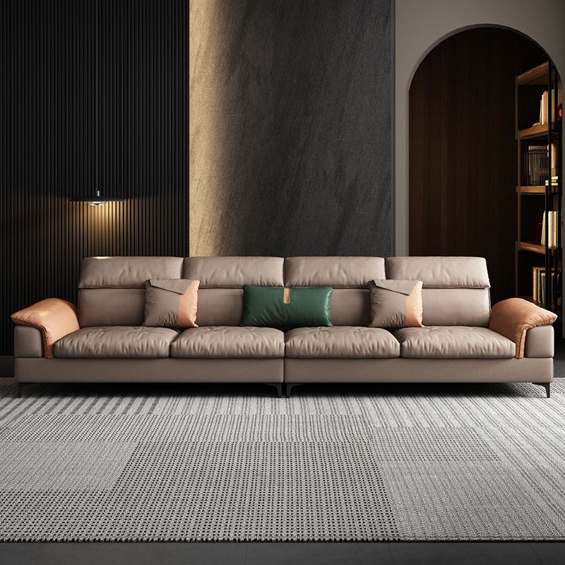 35 "H HEPEUR MODIFICALE SOFFICATION MODERNE SORME en cuir sectionnel