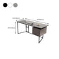 23" Wide Industrial Writing Desk Rectangular 2-Drawer Office Desk Clearhalo 'furn' 'furn_office_desk' 'Furniture' 'Office Desks' 'Office Furniture' 'office_desk' 1200x1200_97c9686c-9f2b-49fd-8765-d785b1d65160