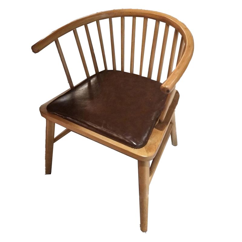 Houten zijkant eetstoel hedendaagse windsor achterkant stoel