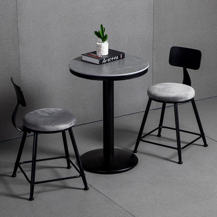 Industrial Bar and Counter Stool Metal Stool with Black Base Clearhalo 'Bar Furniture' 'Bar Stools' 'bar_stools' 'furn' 'furn_bar_stools' 'Furniture' 'furniture_bar_stools' 'Kitchen & Dining Furniture' 1200x1200_97ce932b-3ffa-4c0a-852e-ffd231172044