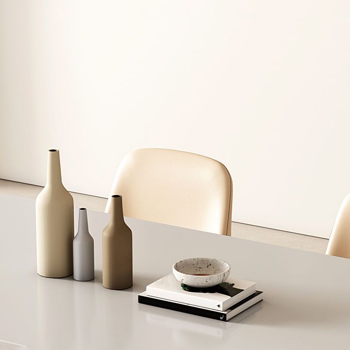 Modern 4 Legs Dining Table Rectangle Dining Table for Kitchen Clearhalo 'Dining Tables & Seating' 'Dining Tables' 'dining_table' 'furn' 'furn_dining_table' 'Furniture' 'Kitchen & Dining Furniture' 1200x1200_97cf6bf8-b655-44e9-b9c4-ef5972c48a82
