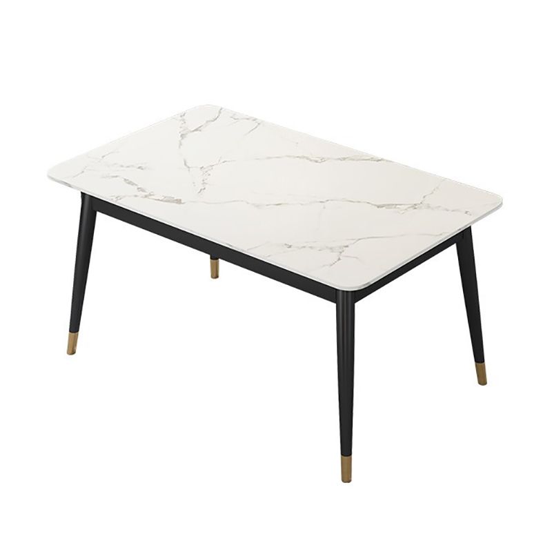 Mesa de comedor de lujo tradicional Mesa de piedra sinterizada para el hogar