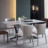 Contemporary Kitchen Leather Dining Chair Wingback Parsons Chair Clearhalo 'Dining Chairs' 'Dining Tables & Seating' 'dining_chair' 'furn' 'furn_dining_chair' 'Furniture' 'furniture_dining_chair' 'Kitchen & Dining Furniture' 1200x1200_97d5dd6e-1ccf-40a7-bd85-f6ad7da4e1d5