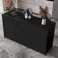 Modern Rectangle Bar Counter Table Sintered Stone Dining Table for Kitchen Clearhalo 'Bar Furniture' 'Bar Tables' 'bar_tables' 'furn' 'furn_bar_tables' 'Furniture' 'furniture_bar_tables' 'Kitchen & Dining Furniture' 1200x1200_97d695dd-48e7-457c-a4d7-85d35eb74645