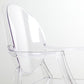 Scandinavian Style Dining Chair Home Acrylic Open Back Dining Chair with Arm Clearhalo ' kitchen&dining_furn' 'Dining Chairs' 'Dining Tables & Seating' 'dining_chair' 'furn' 'furn_dining_chair' 'Furniture' 'furniture_dining_chair' 'Kitchen & Dining Furniture' 'kitchen' 1200x1200_97dae7c3-6410-4aac-8d78-2f4da554900c