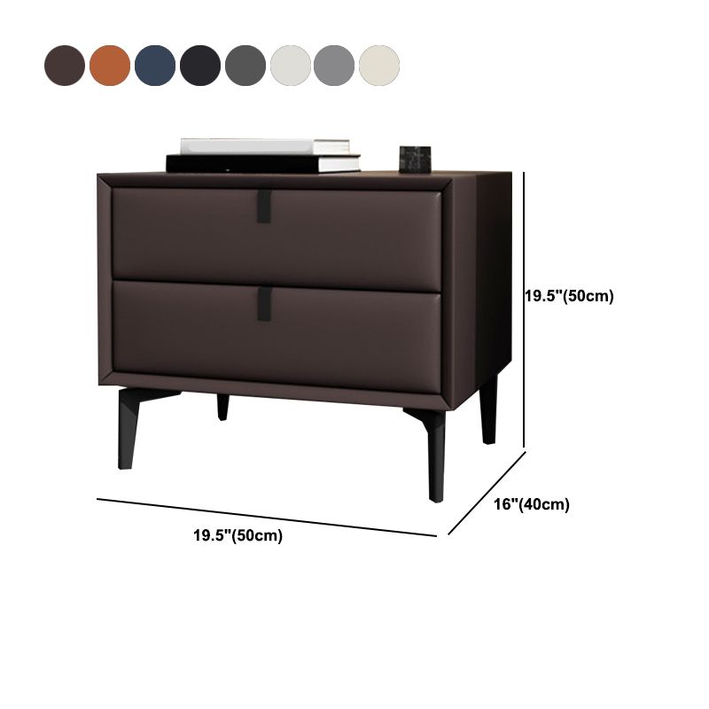 Glam Bedside Cabinet Solid Wood Night Table with Legs Included Clearhalo 'Bedroom Furniture' 'furn' 'furn_night_stand' 'Furniture' 'night_stand' 'Nightstands' 1200x1200_97dc7b02-d7ce-40a5-9e58-15f1164e697d