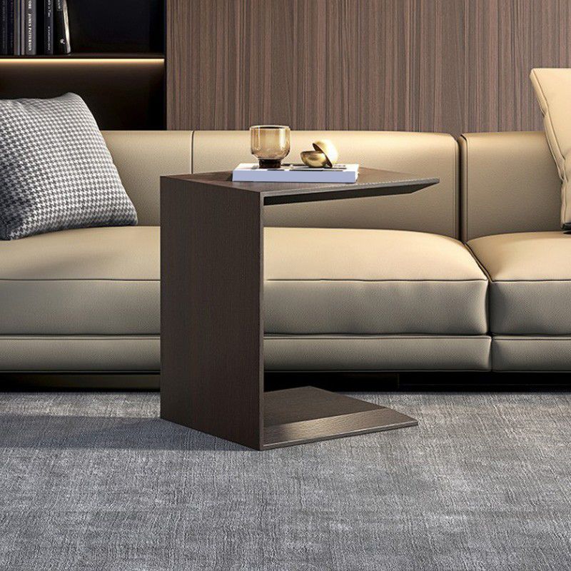 Contemporary Wood End Table Rectangular C-shape Sofa Side Accent Table Clearhalo 'Coffee & Accent Tables' 'End & Side Tables' 'end_side_tables' 'furn' 'furn_end_side_tables' 'Furniture' 'Living Room Furniture' 1200x1200_97dd5b7b-83fa-45de-9ee4-dfdd87b2974d