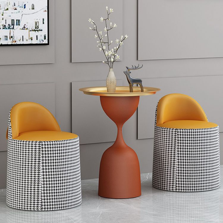 Mid-Century Modern Iron Coffee Cocktail Table Pedestal Cocktail Table Clearhalo 'Coffee & Accent Tables' 'Coffee Tables' 'coffee_tables' 'furn' 'furn_coffee_tables' 'Furniture' 'Living Room Furniture' 1200x1200_97df6605-e48e-477e-8e23-f357a28c4186