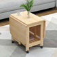 Contemporary Natural Rectangle Coffee Table Single Folding Cocktail Table Clearhalo 'Coffee & Accent Tables' 'Coffee Tables' 'coffee_tables' 'furn' 'furn_coffee_tables' 'Furniture' 'Living Room Furniture' 1200x1200_97e3c6a7-b278-4258-97dc-93b4a2e16d63