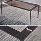 Simplicity Sintered Stone Dining Table Rectangular Table with Metallic Four-leg Clearhalo ' dining_table' 'Dining Tables & Seating' 'Dining Tables' 'Furniture' 'furniture_dining_table' 'Kitchen & Dining Furniture' 'kitchen&dining_furn' 'kitchen' 'kitchen_dining_table' 1200x1200_97e67ce0-a77e-43a3-9c8c-55ee72e81d0d