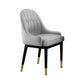 Glam Dining Chairs Matte Finish Leather Curved Parsons Chair for kitchen Clearhalo ' kitchen&dining_furn' 'Dining Chairs' 'Dining Tables & Seating' 'dining_chair' 'furn' 'furn_dining_chair' 'Furniture' 'furniture_dining_chair' 'Kitchen & Dining Furniture' 'kitchen' 1200x1200_97e80519-3ca0-4660-a20b-7534df887aa9