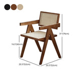 Sillas de estilo tradicional sillas de brazo de cocina de comedor con patas de madera