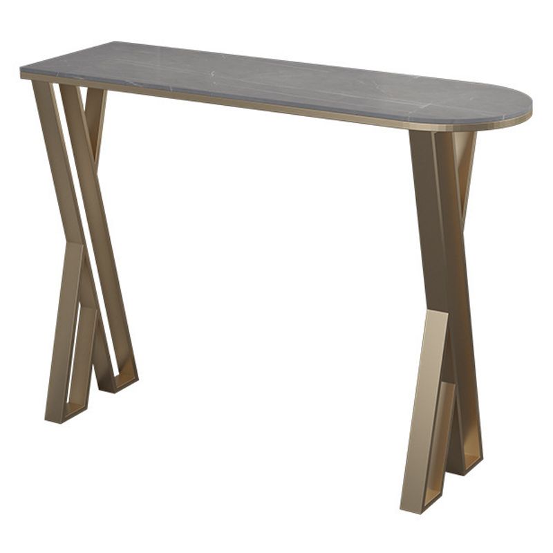 Stone Bar Counter Traditional Luxury Bar Counter with Double Pedestal Base Clearhalo 'Bar Furniture' 'Bar Tables' 'bar_tables' 'furn' 'furn_bar_tables' 'Furniture' 'furniture_bar_tables' 'Kitchen & Dining Furniture' 1200x1200_97ecb34c-5935-4204-9b6c-099de2d0272e