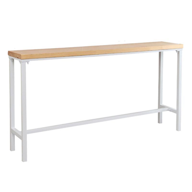 Modern Style Rectangle Wood Bar Table 1/5/9 Pieces Bar Table Set for Kitchen Clearhalo 'Bar Furniture' 'furn' 'furn_home_bar_bar_sets' 'Furniture' 'Home Bars & Bar Sets' 'home_bar_bar_sets' 'Kitchen & Dining Furniture' 1200x1200_97ed8819-9947-4330-9bf5-51584f44f90c
