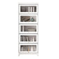 Manufactured Wood Standard Bookcase White Contemporary Bookcase with Glass Doors Clearhalo 'Bookcases' 'furn' 'furn_bookcases' 'Furniture' 'furniture_bookcases' 'Office Furniture' 1200x1200_97f146d0-7951-48c4-a579-694272326253