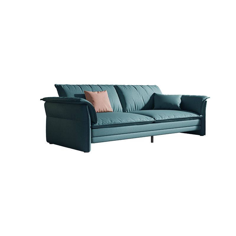 Contemporary Living Room Faux Leather Sofa Green Stain-Resistant Couch Clearhalo 'furn' 'furn_sofas' 'Furniture' 'furniture_sofas' 'Living Room Furniture' 'Sofa' 'sofas' 1200x1200_97f2aa7b-752d-44d6-8ec8-94a186ad88fe