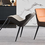 Sedia da pranzo industriale imbottita sedie da pranzo senza braccio