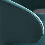 Scandinavian Style Velvet Dining Chairs Solid Back Upholstered Armless Chair (Set of 2) Clearhalo ' kitchen&dining_furn' 'Dining Chairs' 'Dining Tables & Seating' 'dining_chair' 'furn' 'furn_dining_chair' 'Furniture' 'furniture_dining_chair' 'Kitchen & Dining Furniture' 'kitchen' 1200x1200_97f38de7-e2f2-4a2f-a7f9-02ae7ab2a11d