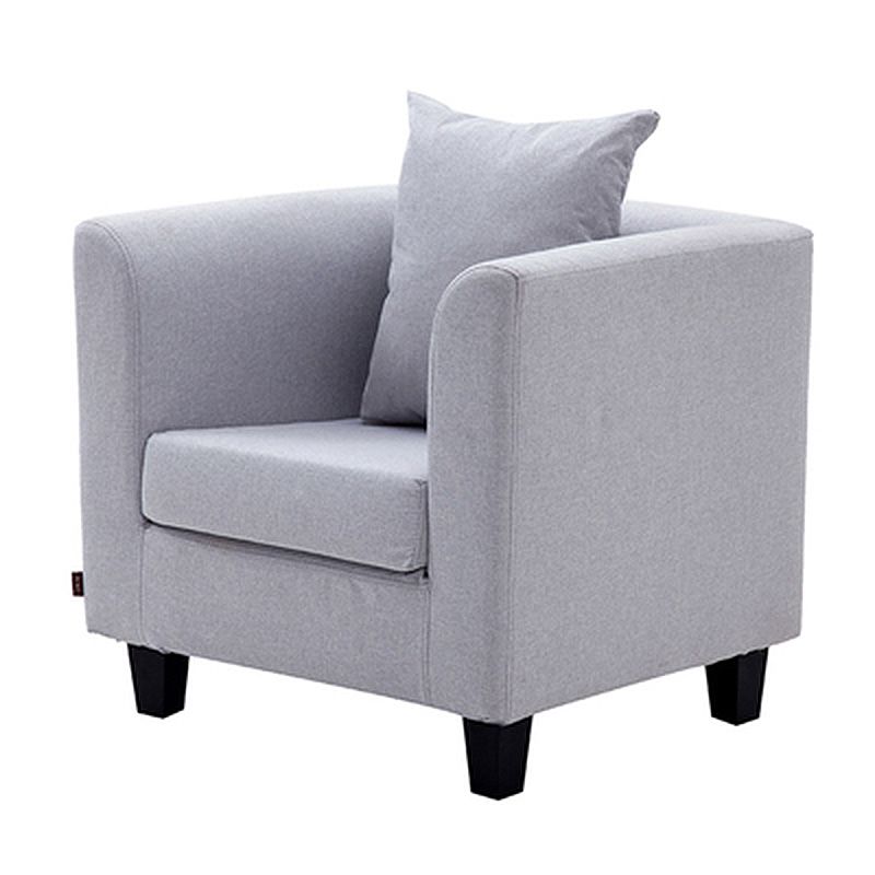 Arms Included Chair 25.5" L x 24"W x 23.6"H Linen Chair for Living Room Clearhalo 'Accent Chairs' 'accent_chairs' 'Chairs & Seating' 'furn' 'furn_accent_chairs' 'Furniture' 'Living Room Furniture' 1200x1200_97f3e42b-549f-4ec0-8ed6-52135c01a0b8