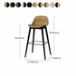 Scandinavian Wood Counter Stools Plastic Low Back Bar Stools with Footrest Clearhalo 'Bar Furniture' 'Bar Stools' 'bar_stools' 'furn' 'furn_bar_stools' 'furniture_bar_stools' 'Kitchen & Dining Furniture' 'kitchen&dining_furn' 'kitchen' 'kitchen_furn' Furniture' 1200x1200_97f7b1f8-82ea-44b4-ae84-9e79f6acea4b