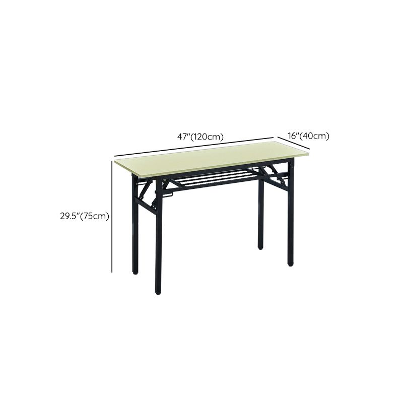 Contemporary Rectangular Dormitory Writing Desk Parsons Base Office Desk Clearhalo 'furn' 'furn_office_desk' 'Furniture' 'Office Desks' 'Office Furniture' 'office_desk' 1200x1200_97fc9695-7a5a-4f03-acf8-60739999b920