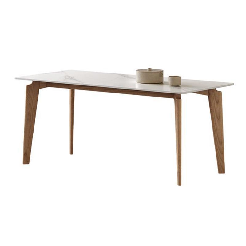 Ensemble de table de rectangle de style moderne 1/3/4