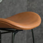 Leather Contoured Seat Barstool Industrial Metal Counter Stool with Backrest 1 Piece Clearhalo 'Bar Furniture' 'Bar Stools' 'bar_stools' 'furniture_bar_stools' 'Kitchen & Dining Furniture' 'kitchen&dining_furn' 'kitchen' 'kitchen_furn' Furniture' 1200x1200_98009bf7-5df0-4d1f-bdc5-31ee7c4ae141