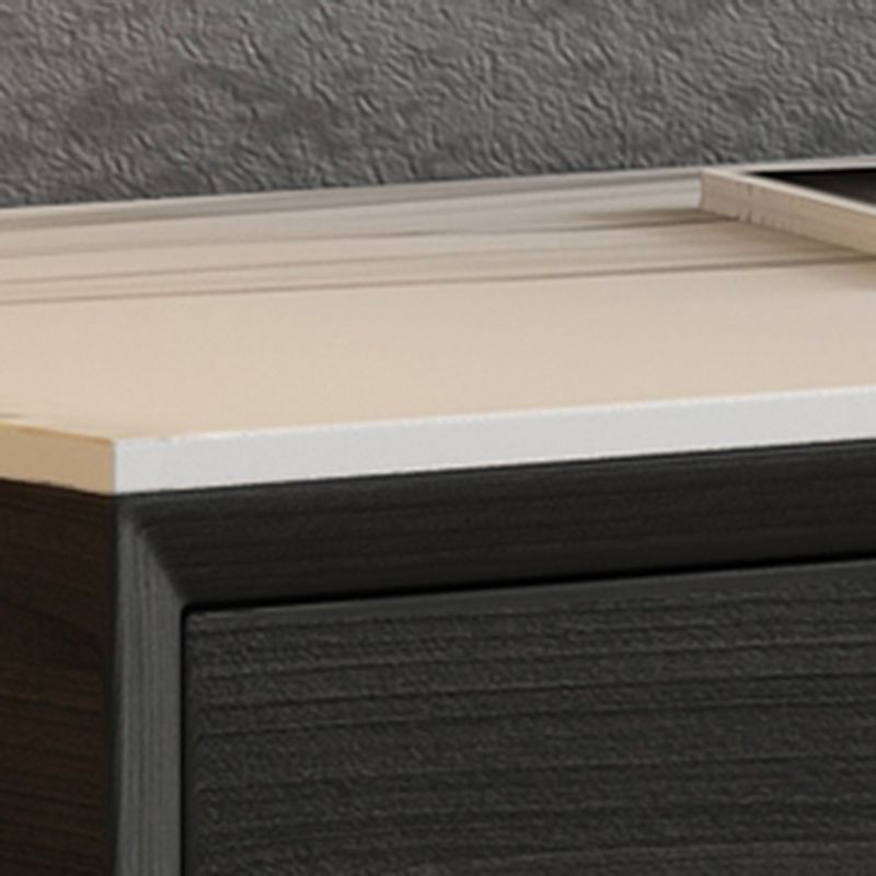 Console de télévision contemporaine fermé Stockage de télévision Stand pour le salon