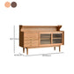 Cajones de buffet y puertas modernas de madera de cherry
