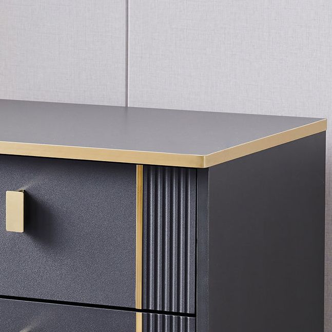 コンテンポラリーアクセントテーブルナイトスタンドアンティークフィニッシュベッドナイトスタンド足でナイトスタンド