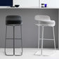 Scandinavian Matte Finish Plastic Barstool Footrest Coffee Shop Stool Clearhalo 'Bar Furniture' 'Bar Stools' 'bar_stools' 'Furniture' 'furniture_bar_stools' 'Kitchen & Dining Furniture' 1200x1200_9803e013-e03f-4ed7-ab9c-8ff02a8f2c69