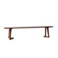 Contemporary Solid Wood Seating Bench Home Bench in Brown with Legs Clearhalo 'Benches' 'Chairs & Seating' 'furn' 'furn_benches' 'Furniture' 'Living Room Furniture' 1200x1200_9806d280-5c65-43dc-8cf0-fd0f10cf0c62