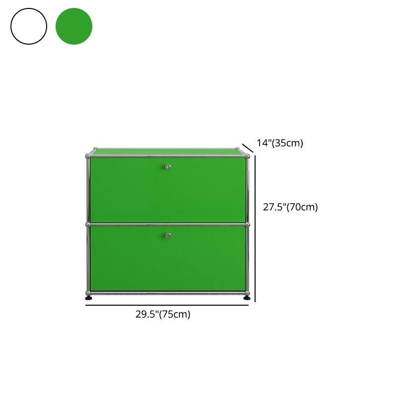 Modern Rectangle Storage Server Metal Sideboard for Dining Room Clearhalo 'buffet_sideboard' 'Buffets & Sideboards' 'furn' 'furn_buffet_sideboard' 'Furniture' 'Kitchen & Dining Furniture' 1200x1200_98099ffe-8ff8-48b1-a0c3-aa054da13ddd