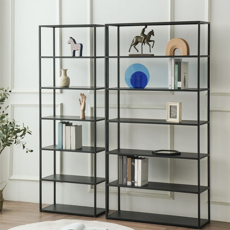 Open Back Bookshelf Contemporary Style Bookcase for Office Study Room Clearhalo 'Bookcases' 'furn' 'furn_bookcases' 'Furniture' 'furniture_bookcases' 'Office Furniture' 1200x1200_980accd8-311a-48ad-83c3-908827dddc96