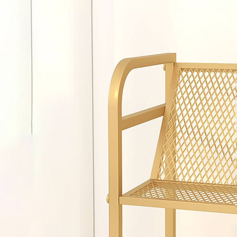 Escandinavia 4 estantes estantería estándar de metal abierta estantería