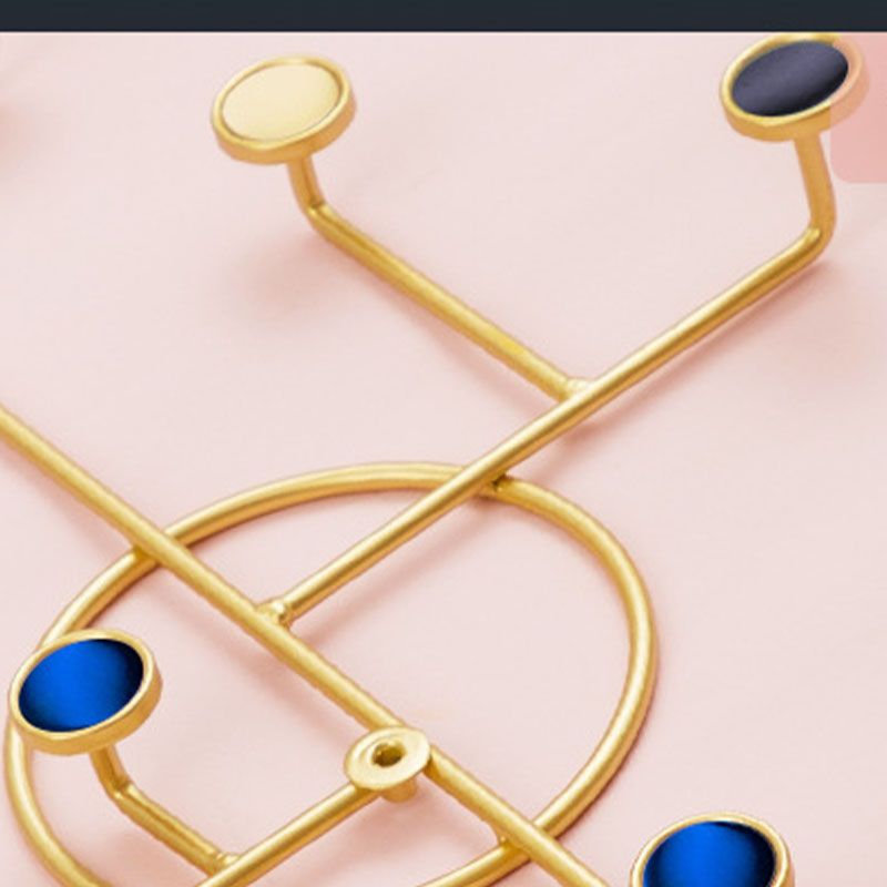 Moderner Stil Minimalistischer Kleiderbügel Heimwand Hängende Metallbedeckung Rack