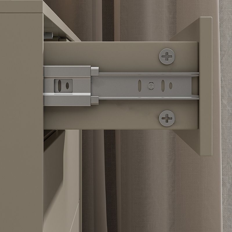 13.77" Wide Modern Accent Chest with 6 Drawers and 4 Straight Black Legs Clearhalo 'Cabinets & Chests' 'cabinets_chests' 'furn' 'furn_cabinets_chests' 'Furniture' 'Living Room Furniture' 1200x1200_9817b2f9-53bf-482b-a917-df5be3480626