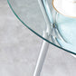 Modern Round Dining Room Table Clear Tempered Glass Table with Pedestal Base Clearhalo ' dining_table' 'Dining Tables & Seating' 'Dining Tables' 'furn' 'furn_dining_table' 'Furniture' 'furniture_dining_table' 'Kitchen & Dining Furniture' 'kitchen&dining_furn' 'kitchen' 'kitchen_dining_table' 1200x1200_9819bcbb-fd4c-4bb5-abcf-47e293a9ae5c