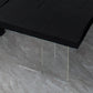 Modern Rectangle Dining Table Black Pine Solid Wood Top Dining Site Table Clearhalo 'Dining Tables & Seating' 'Dining Tables' 'dining_table' 'furn' 'furn_dining_table' 'Furniture' 'furniture_dining_table' 'Kitchen & Dining Furniture' 1200x1200_981c53f4-8510-4d7e-9797-9cd5868671c3