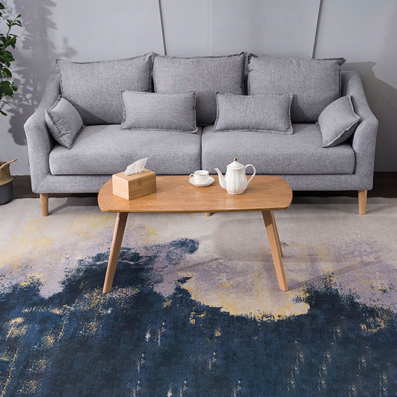 Contemporary Style Coffee Cocktail Table 4 Legs Solid Wood Coffee Table Clearhalo 'Coffee & Accent Tables' 'Coffee Tables' 'coffee_tables' 'furn' 'furn_coffee_tables' 'Furniture' 'Living Room Furniture' 1200x1200_981d0409-c50b-472e-90c2-0dbe04d7d5e4
