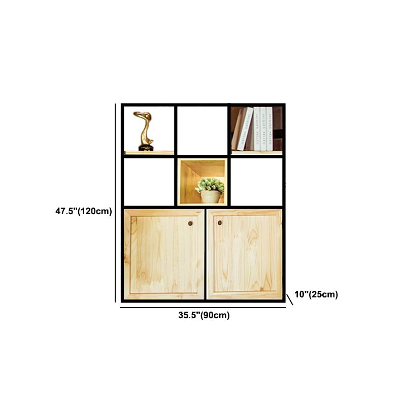 Mid-Century Modern Wine Bottle Rack Rubberwood Freestanding Wine Bottle Holder Clearhalo 'furn' 'furn_wine_racks' 'Furniture' 'Kitchen & Dining Furniture' 'Wine Racks' 'wine_racks' 1200x1200_981dc8e4-4192-4827-a91b-f60badff2417