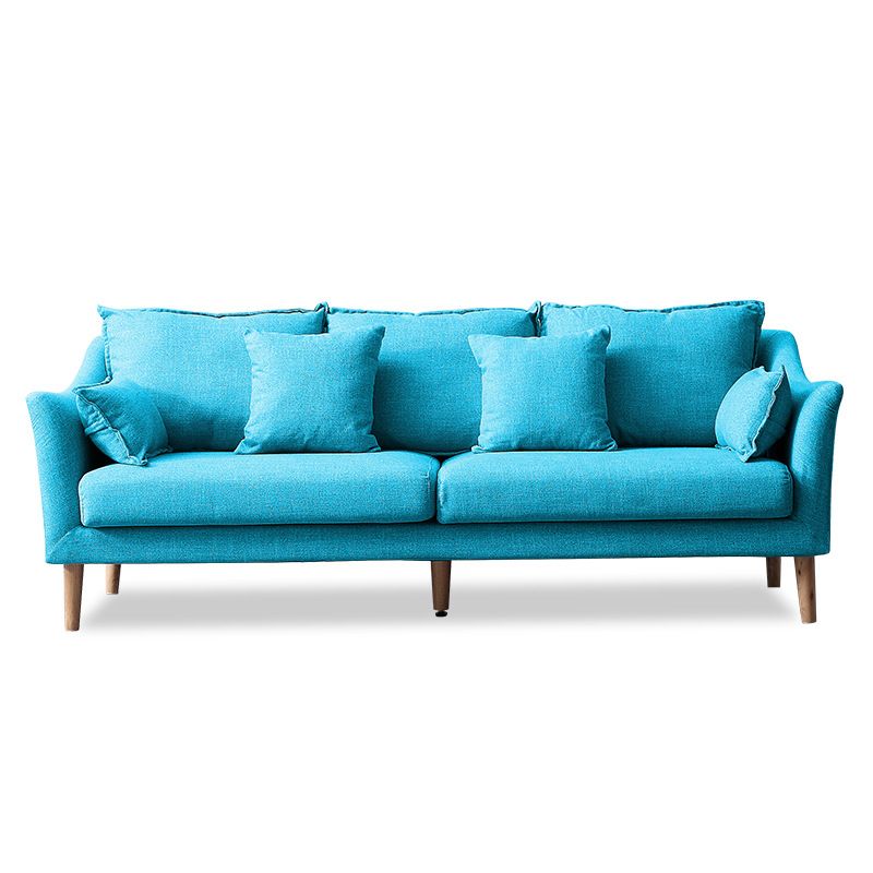 Modern Standard Wood Legs Fabric Sofa Cushions Sofa for Living Room Clearhalo 'furn' 'furn_sofas' 'Furniture' 'furniture_sofas' 'kitchen' 'kitchen_sofas' 'Living Room Furniture' 'Sofa' 'sofas' 1200x1200_98217389-8ff9-466e-bb6e-ba5129a40a56