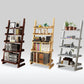 4-shelf Rubber Wood Ladder Bookshelf Modern Vertical Bookshelf for Home Clearhalo 'Bookcases' 'furn' 'furn_bookcases' 'Furniture' 'furniture_bookcases' 'kitchen' 'kitchen_bookcases' 'Living Room Furniture' 'Office Furniture' 1200x1200_98225005-8946-4127-874c-33962636f973